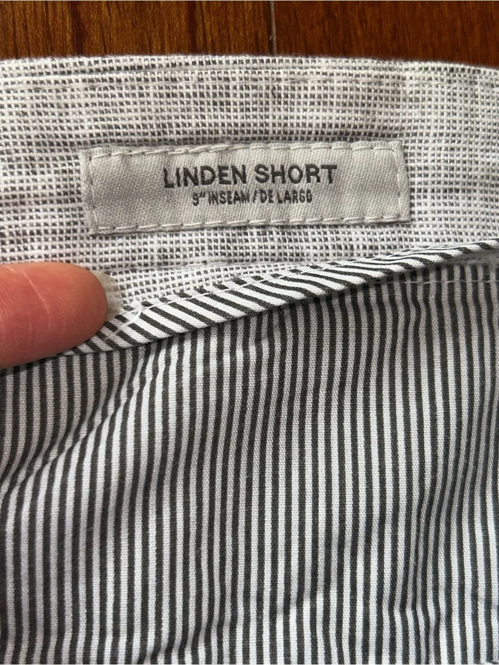 Goodfellow & Co Linen Cotton Blend Linden Shorts Size 42 9” Inseam Resortwear